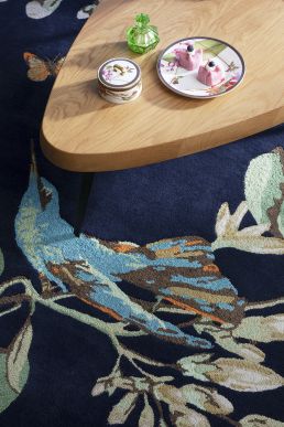 Wedgwood Hummingbird rug Navy 37818-120180 Navy