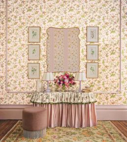Colour Box Silk Fabric by Cole & Son Champagne