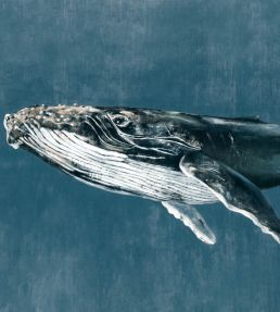 Humpback Whale Mural by Coordonne Vintage