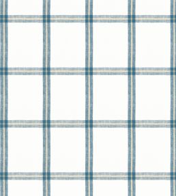 Huntington Plaid Fabric by Thibaut Navy