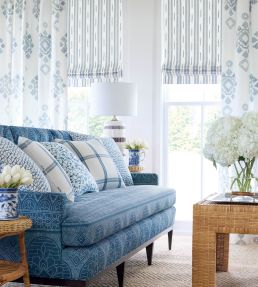 Huntington Plaid Fabric by Thibaut Camel