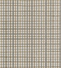 Huntley Plaid Wallpaper by Thibaut Grey and Beige