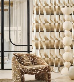Hyalin Fabric by Camengo Ocre