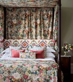 Hydrangea & Rose Fabric by Sanderson Chintz