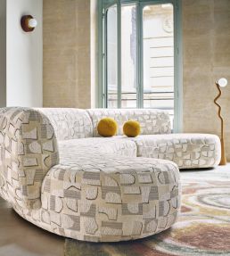 Hymne Fabric by Casamance Ocre