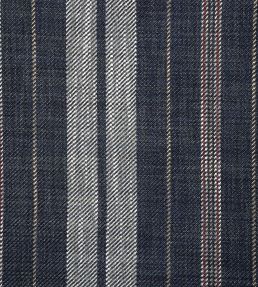 Galloway Fabric by Ian Mankin Dark Navy