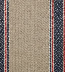 Moffat Fabric by Ian Mankin Dark Navy