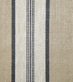 Troon Fabric by Ian Mankin Dark Navy