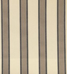 Blazer Stripe Fabric by Ian Mankin Putty/Black