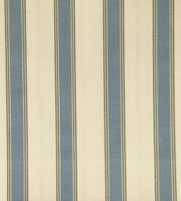 Blazer Stripe Fabric by Ian Mankin Seagreen/Sage
