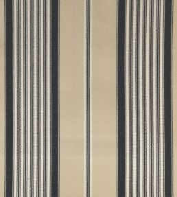 Empire 1 Fabric by Ian Mankin Black