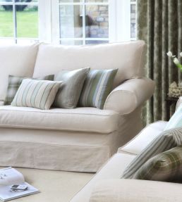Empire 1 Fabric by Ian Mankin Sage