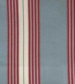 Panama Fabric by Ian Mankin Peony/Seagreen