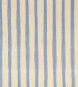 Ticking 2 Fabric by Ian Mankin Sky
