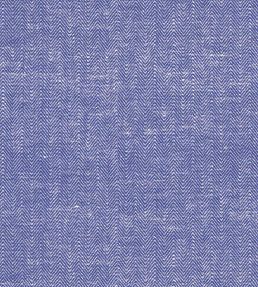 Hayle Fabric by Ian Mankin Cobalt