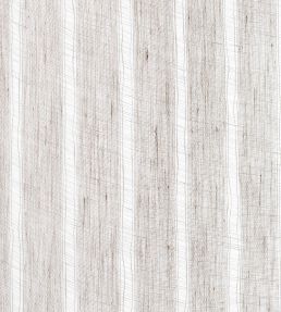 Helford Stripe Fabric by Ian Mankin Rustic