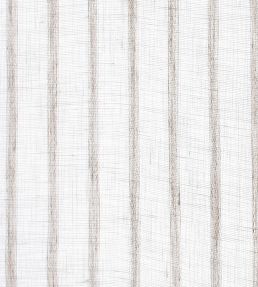 Newlyn Stripe Fabric by Ian Mankin Natural