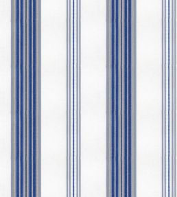 Tenby Stripe Fabric by Ian Mankin Chalk