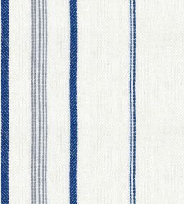 Troon Stripe Fabric by Ian Mankin Chalk