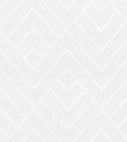 Wave Fabric by Ian Mankin Chalk