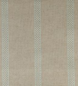 Hopsack Stripe Fabric by Ian Mankin Mint