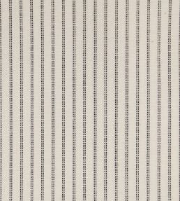 Lining Stripe Fabric by Ian Mankin Black
