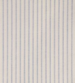 Lining Stripe Fabric by Ian Mankin Indigo