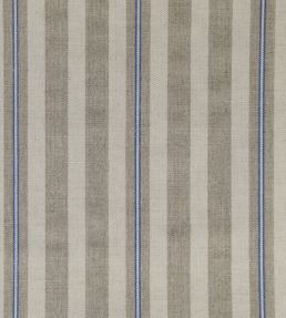 Spencer Stripe 2 Fabric by Ian Mankin Indigo