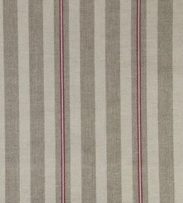 Spencer Stripe 2 Fabric by Ian Mankin Peony