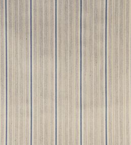 Vintage Stripe 4 Fabric by Ian Mankin Airforce