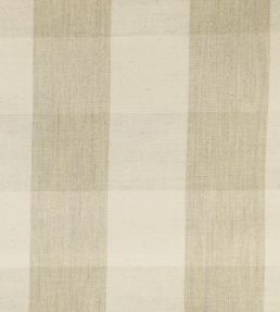 Avon Check Fabric by Ian Mankin Cream