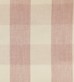 Avon Check Fabric by Ian Mankin Pink