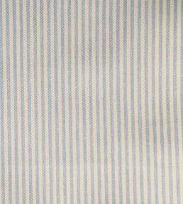 Candy Stripe Fabric by Ian Mankin Bluebell