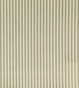 Candy Stripe Fabric by Ian Mankin Sage