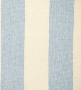 Devon Stripe Fabric by Ian Mankin Bluebell