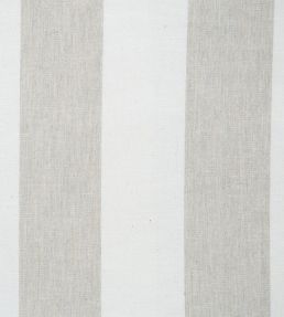 Devon Stripe Fabric by Ian Mankin Cream