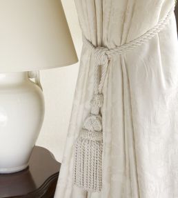Wildflower Fabric by Ian Mankin Ivory