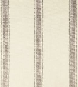 Angus Stripe Fabric by Ian Mankin Flax