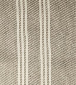 Harvest Stripe 6 Fabric by Ian Mankin Flax