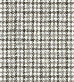 Nairn Check Fabric by Ian Mankin Grey