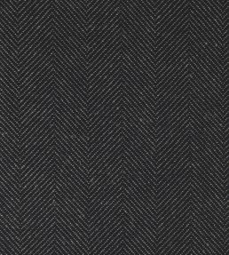 Atlantic Union Fabric by Ian Mankin Black