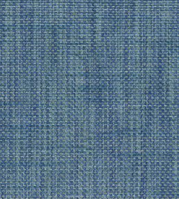 Perth Fabric by Ian Mankin Azure