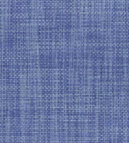 Perth Fabric by Ian Mankin Blue