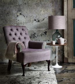 Perth Fabric by Ian Mankin Rust