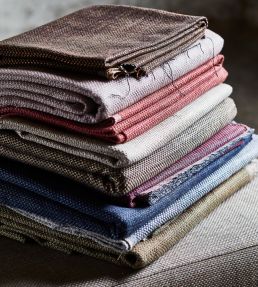 Perth Fabric by Ian Mankin Rust