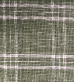 Peverell Check Fabric by Ian Sanderson Comfrey