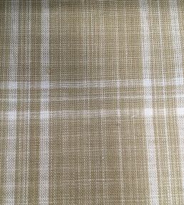 Peverell Check Fabric by Ian Sanderson Sand