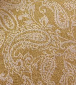 Pomeroy Paisley Fabric by Ian Sanderson Straw