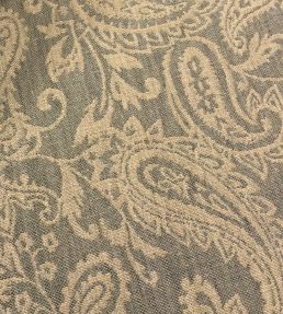 Pomeroy Paisley Fabric by Ian Sanderson Seashore