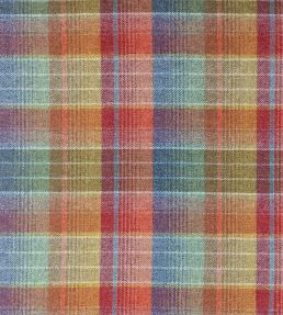 Cossack Plaid Fabric by Ian Sanderson Copper Beach